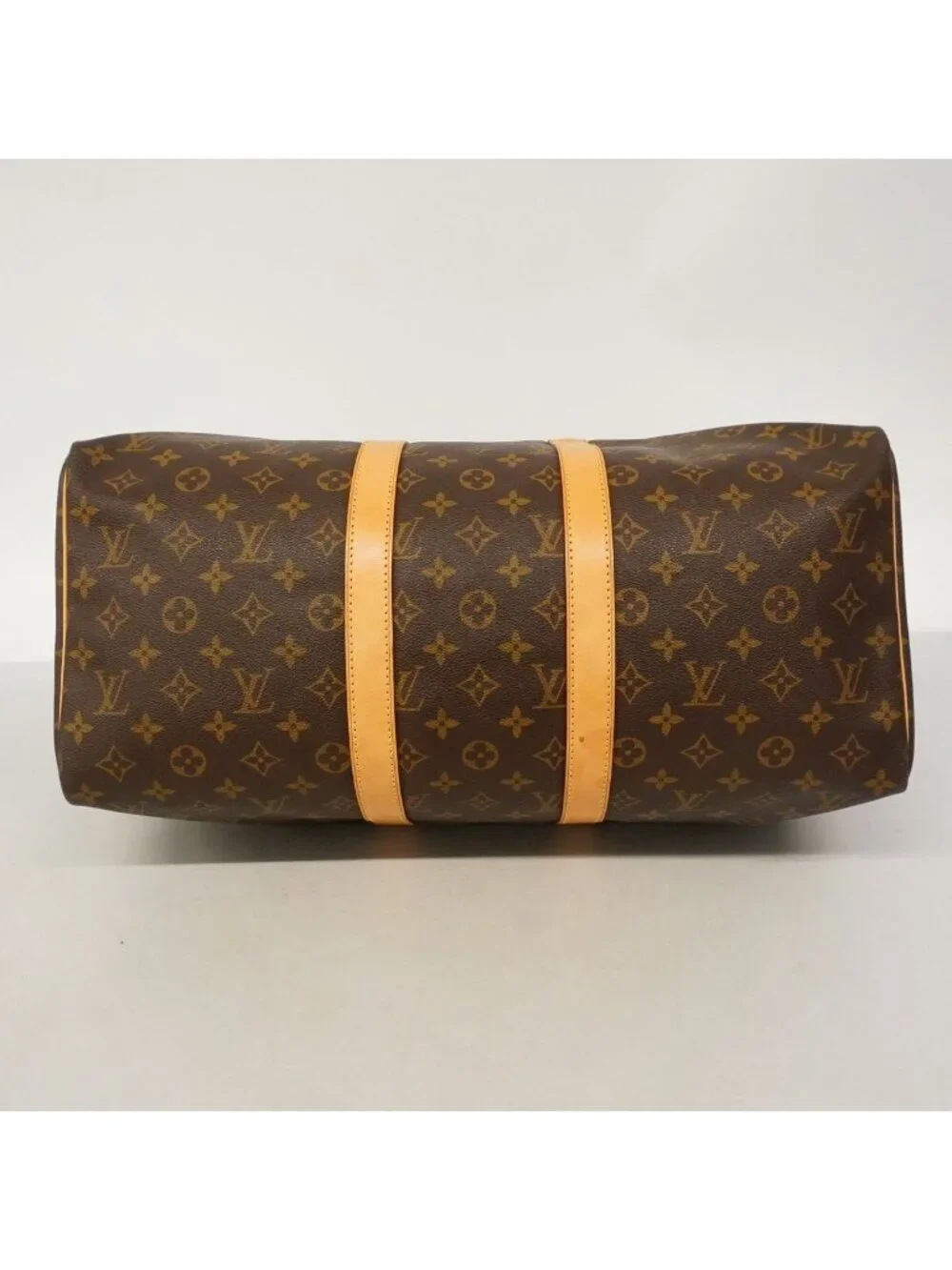 Louis Vuitton Boston Bag Monogram Keepall 45 Brown